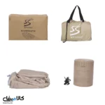 تشک بادی کمپینگ دو نفره همراه با پمپ برقی ارتفاع 30 سانتی - تصویر 3