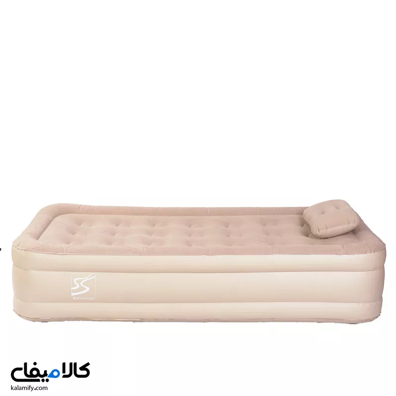 تخت بادی تک نفره کمپینگ همراه با پمپ...