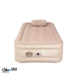 تخت بادی تک نفره کمپینگ همراه با پمپ داخلی برقی ارتفاع 40 سانتی متر - تصویر 3