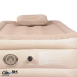 تخت بادی تک نفره کمپینگ همراه با پمپ داخلی برقی ارتفاع 40 سانتی متر - تصویر 2