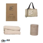 تخت ریلکلسی کمپ | همراه پمپ باد شارژی - تصویر 2