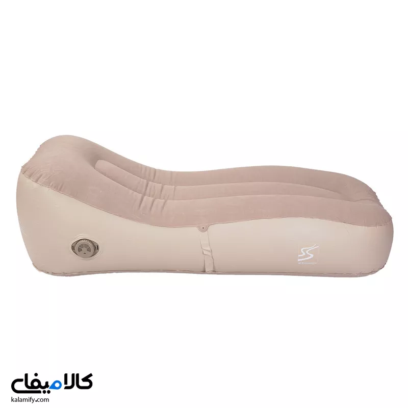 تخت ریلکلسی کمپ | همراه پمپ باد شارژی