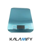 ترازوی آشپزخانه دیجیتال 5کیلویی مدل استیل نقره‌ای | نمایشگر LCD - تصویر 6