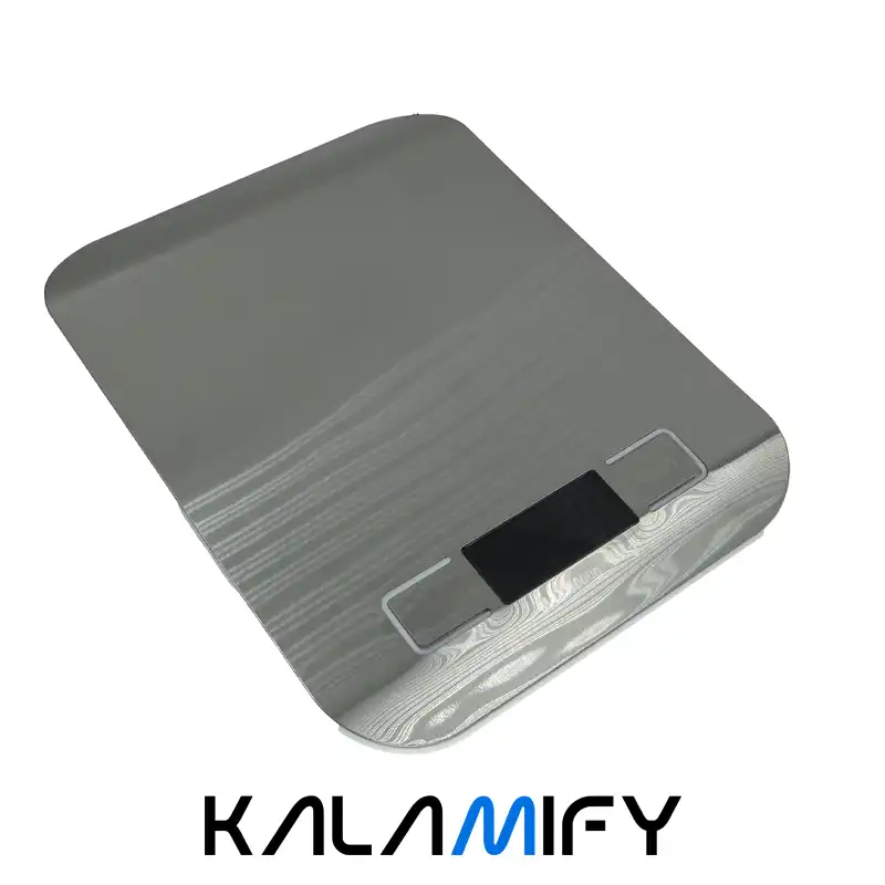 ترازوی آشپزخانه دیجیتال ۵کیلویی مدل استیل نقره‌ای |...